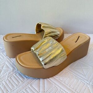 Seychelles Coney Island Slide Platform Sandals Size 8